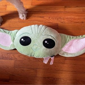 Baby yoda pillow
